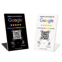 Stand para Reseñas de Google (NFC y QR)